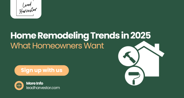Home Remodeling Trends in 2025 - What Homeowners Want